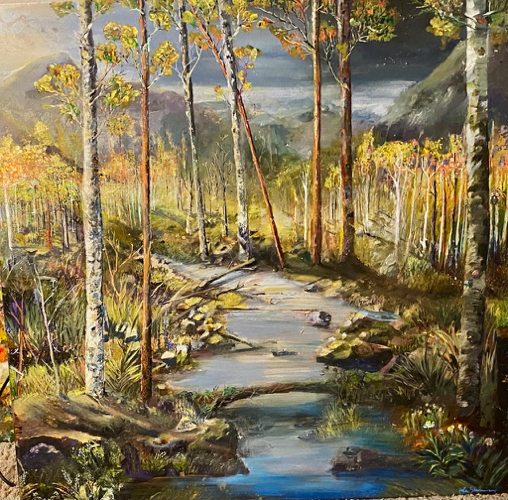 Click to view detail for Natural Bridge 40x40 $4200
